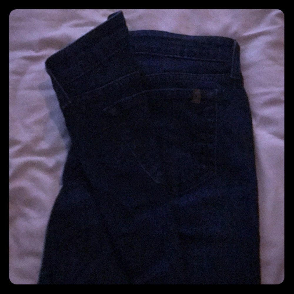 Mint joe jeans! Skinny jeans size 28 W dark denim
